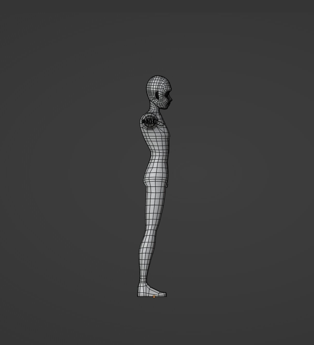 Stylized Human Base Model 3D model_12
