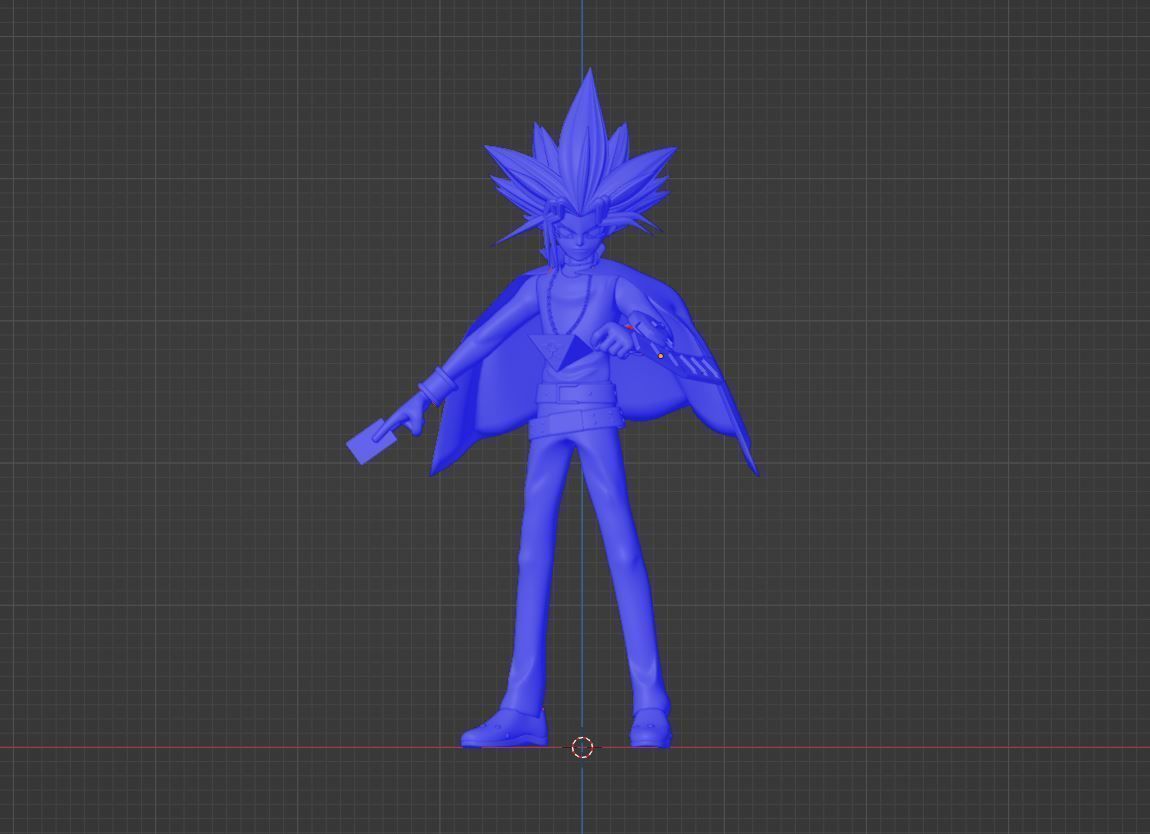 Yami Yugi - YuGiOh Duel Monsters 3D model_16