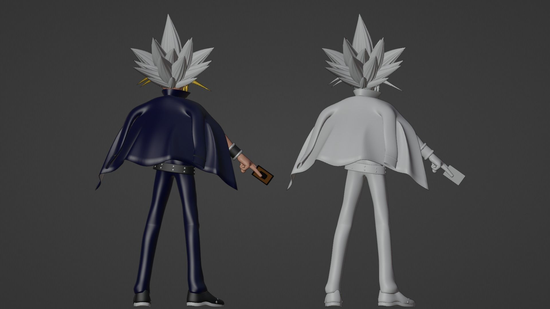 Yami Yugi - YuGiOh Duel Monsters 3D model_20