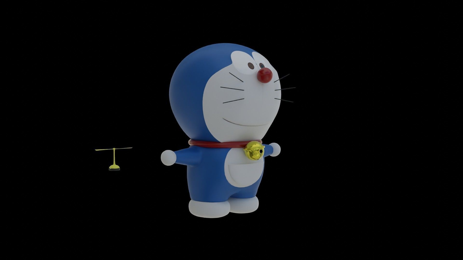 Doraemon 3D model_1