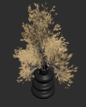 dining table set 01 3D model_25