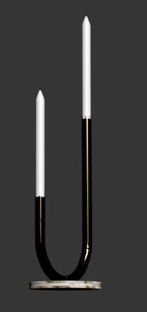 dining table set 01 3D model_38