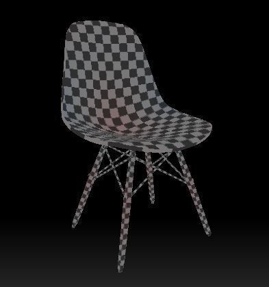 dining table set 01 3D model_35