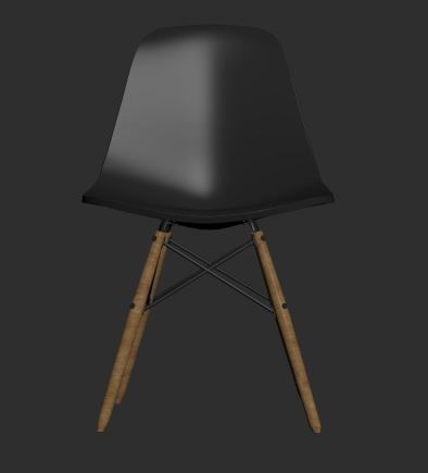 dining table set 01 3D model_14