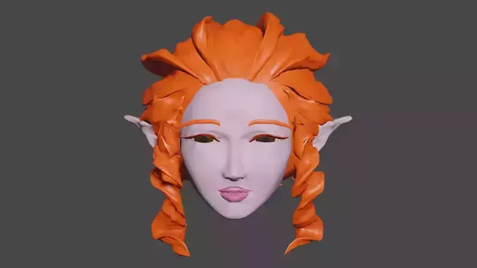 Female Elfin Head