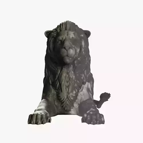 Lion Stachu High-Poly
