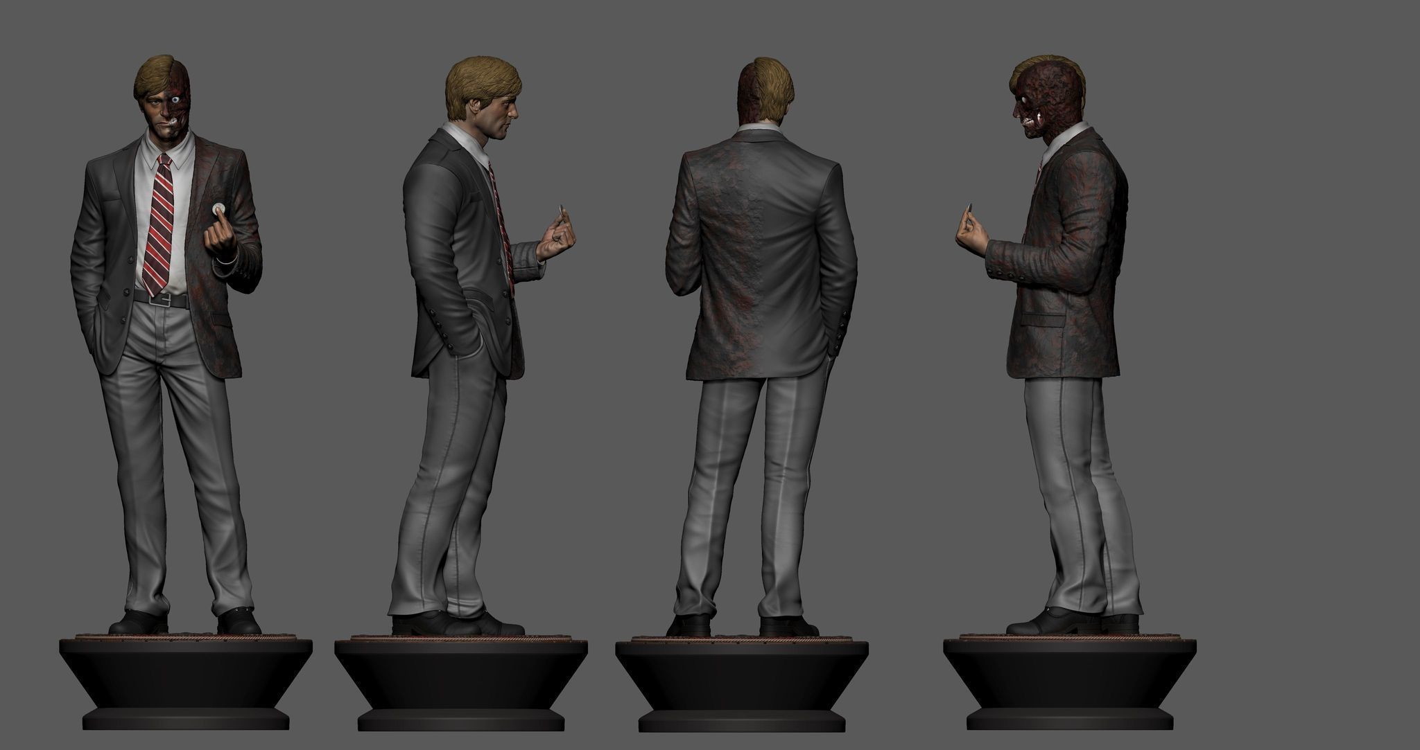 Two-Face TDK 3D print model_5