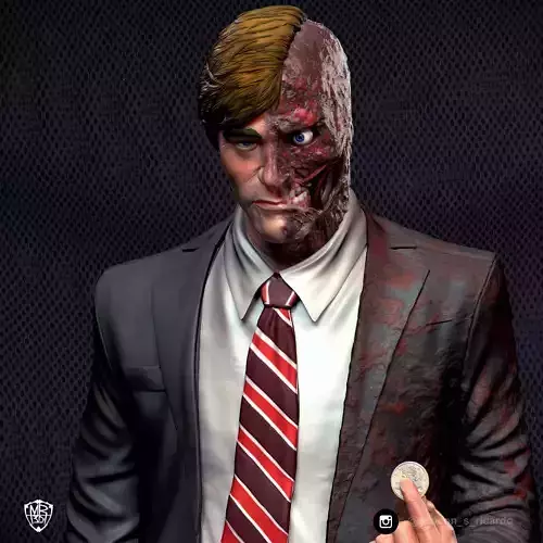 Two-Face TDK 3D print model