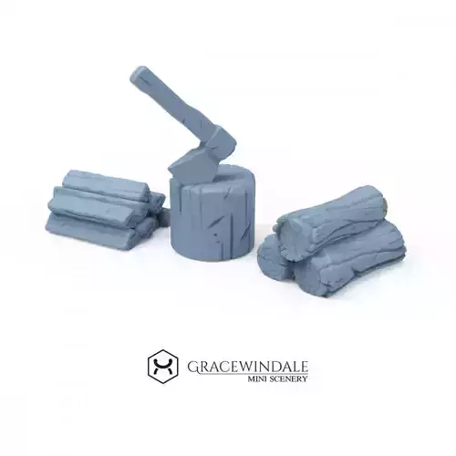 Firewood by Gracewindale 3D print model