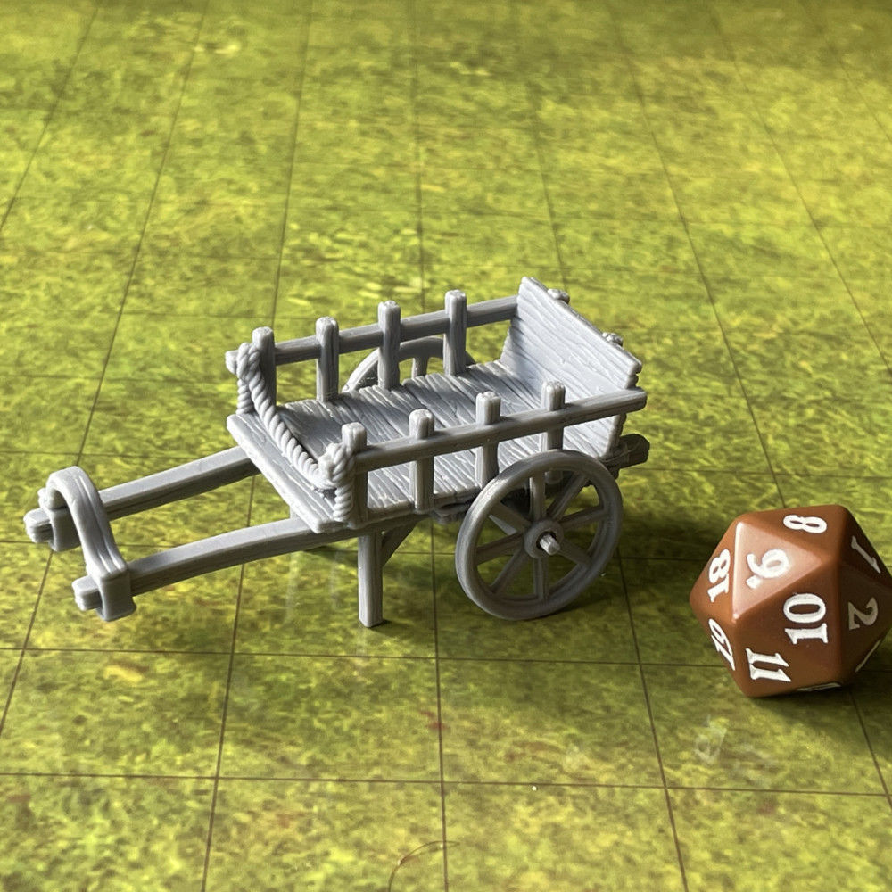 Cart - Two Wheel Wagon 3D print model_6