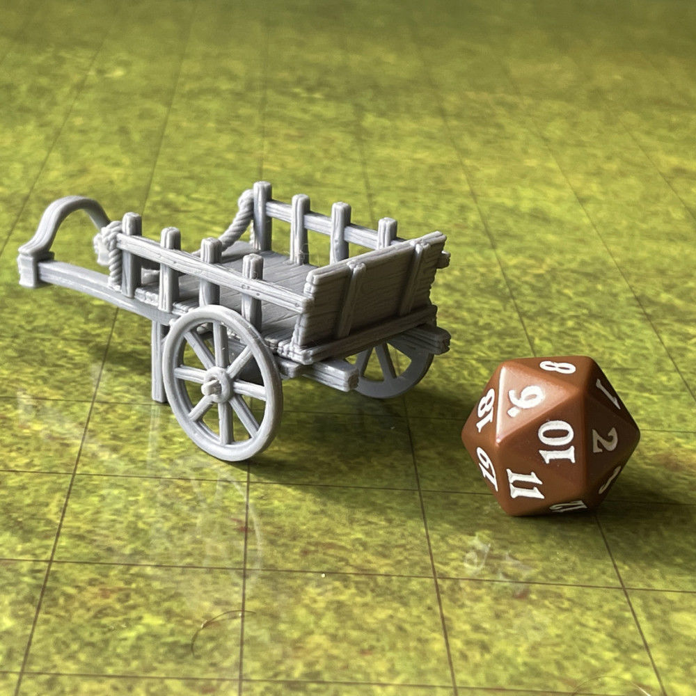 Cart - Two Wheel Wagon 3D print model_7