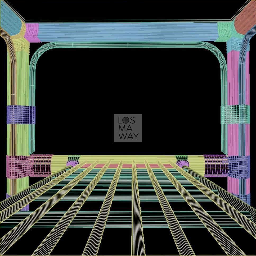 RATTAN WICKER TABLE 3D model_15