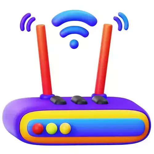 Router 3D Icon