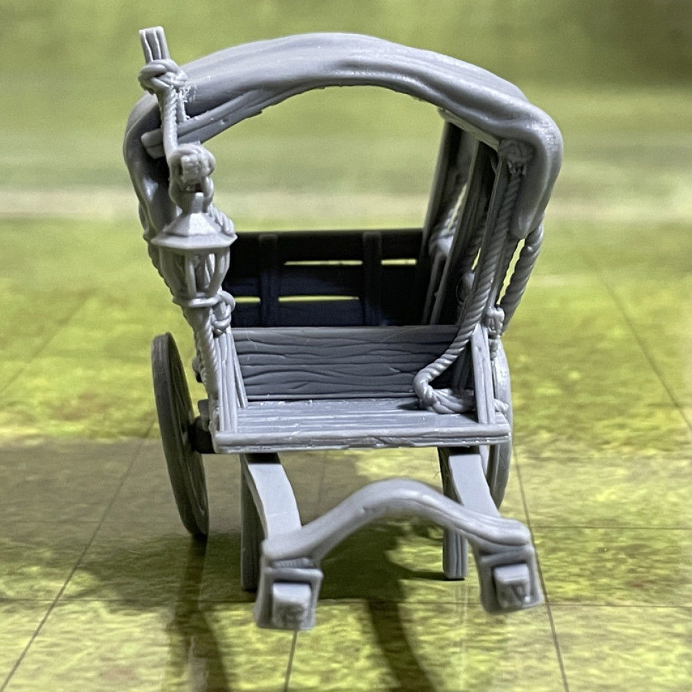 Covered Wagon 3D print model_4