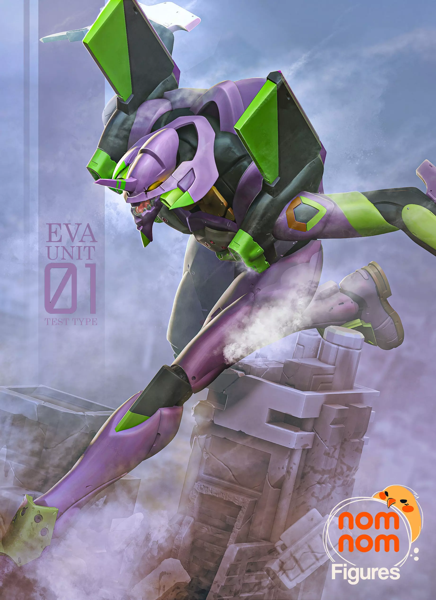 Eva01 from Neon Genesis Evangelion 3D print model_0
