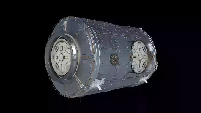 High quality 3D Model Harmony ISS module