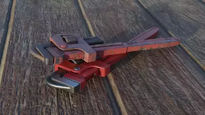 Industrial pipe wrench