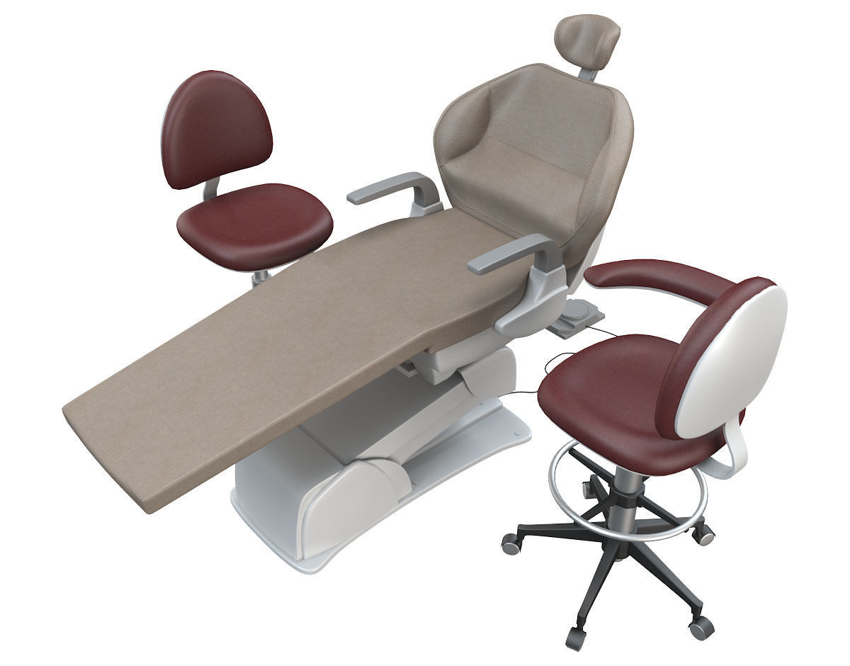 Dental Chair 3D model_1