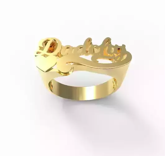 Dadchy name ring