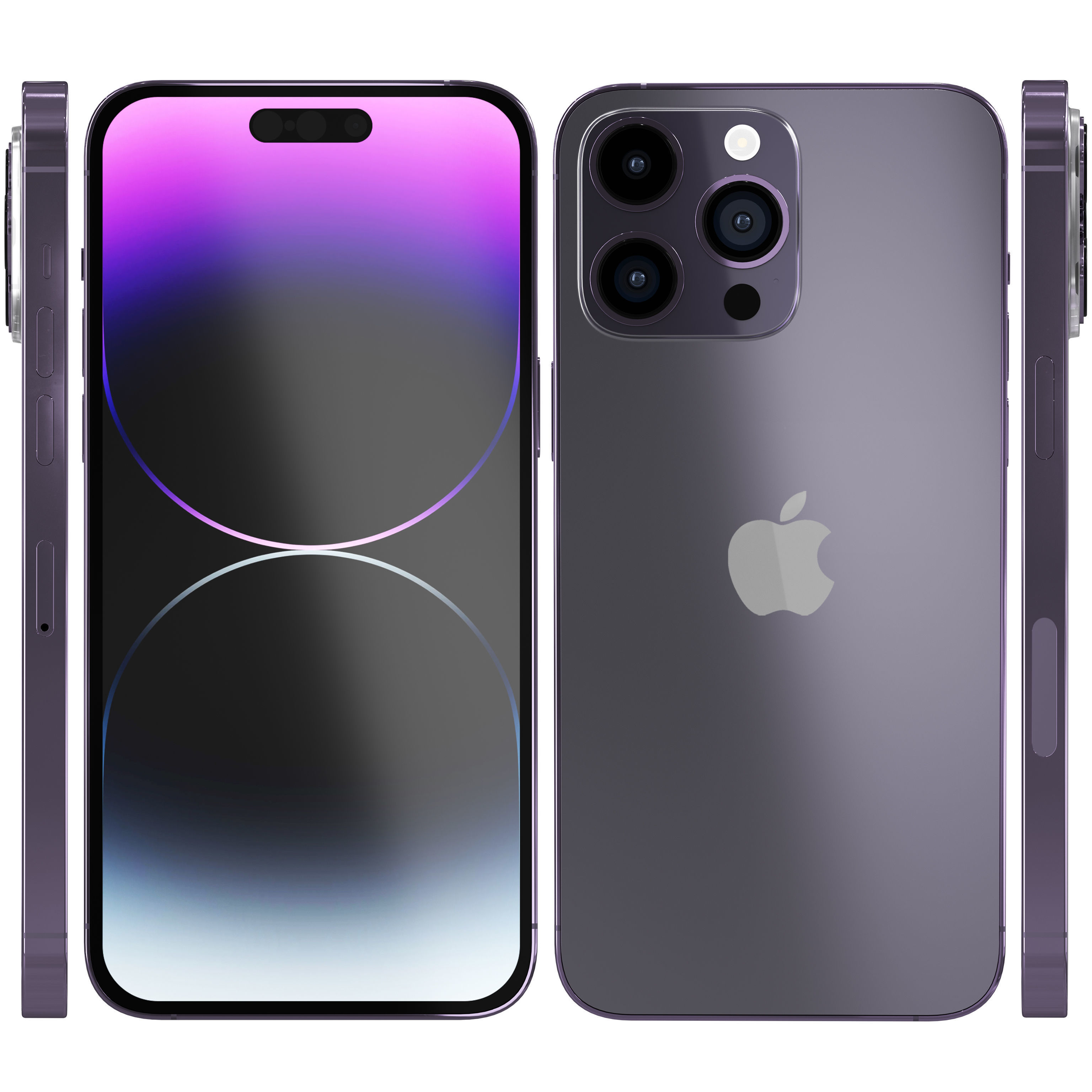 iPhone 14 Collection 3D model_4