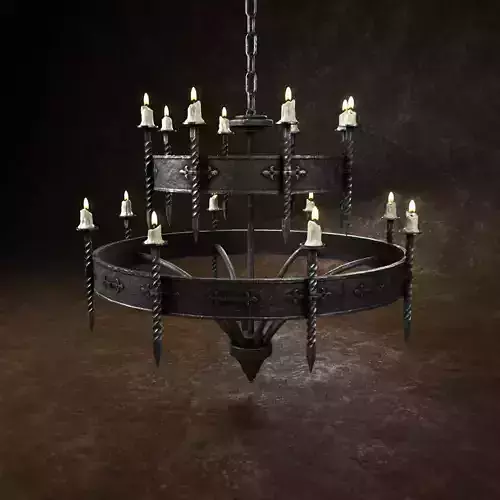 Medieval chandelier