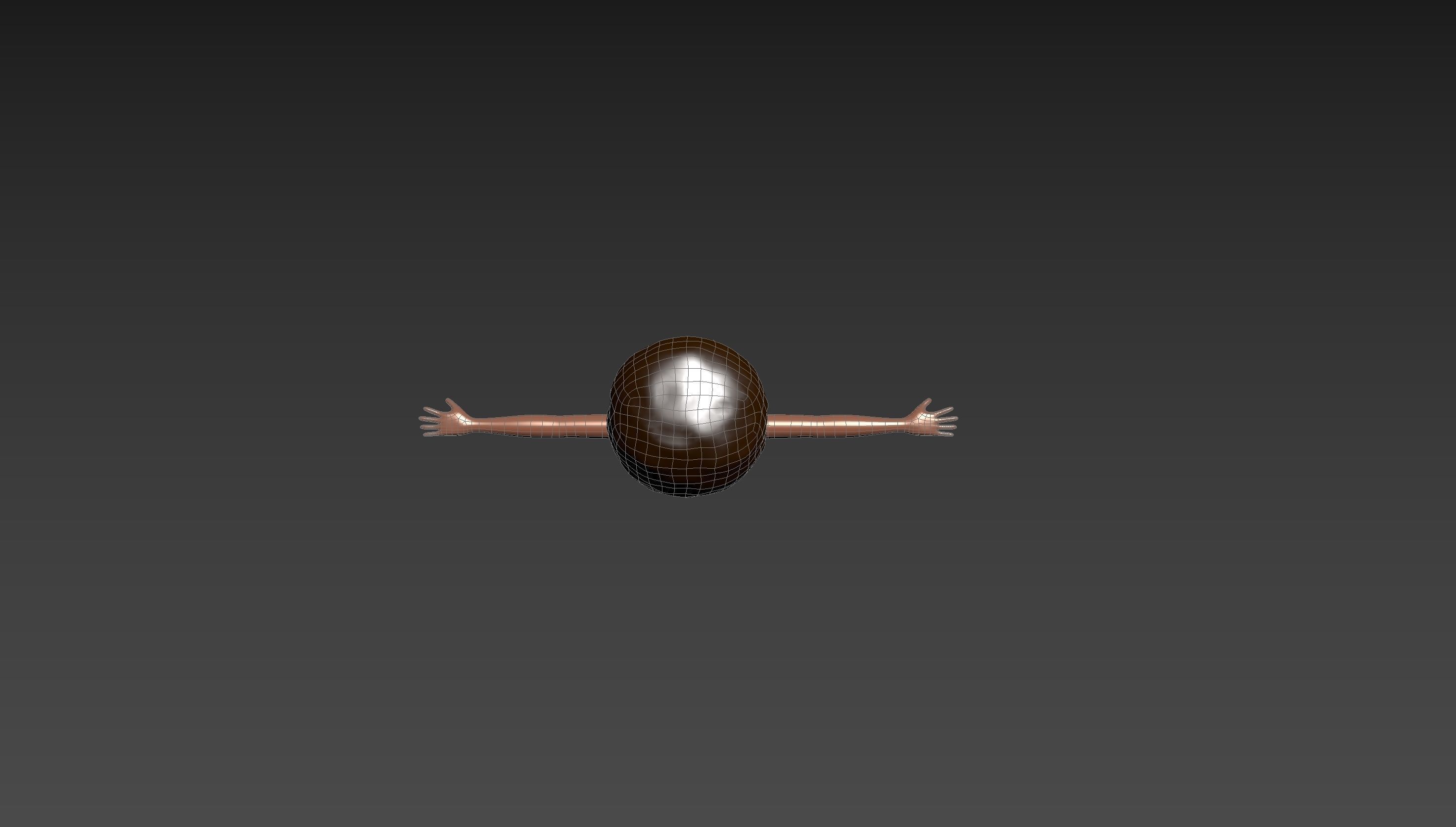 CartoonGirl033 Black Girl 3D model_20