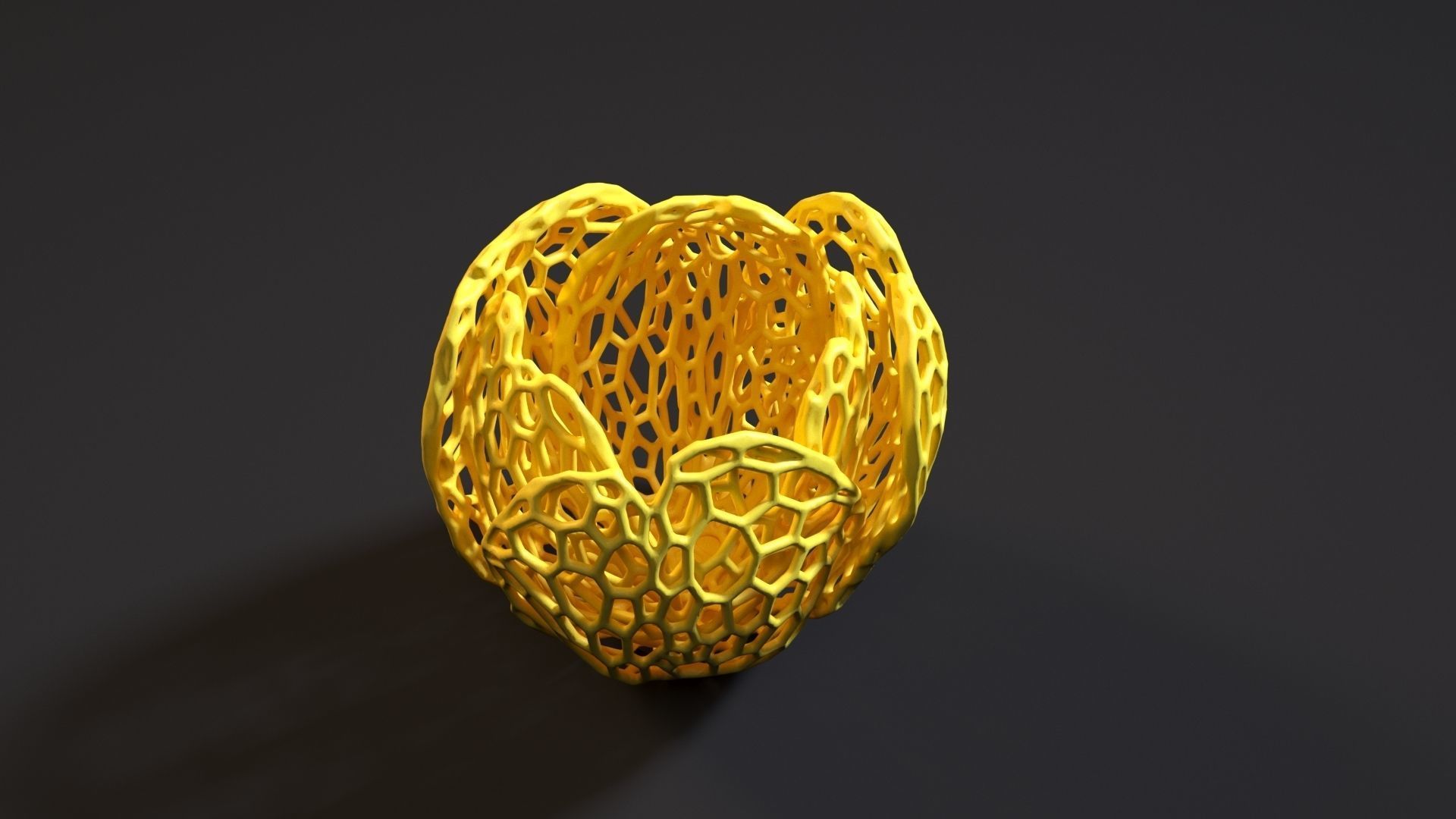 Vase candlestick tulip 3D print model_4