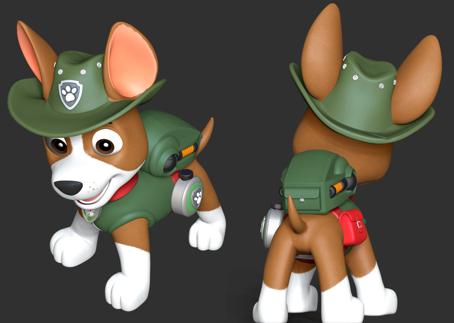 Tracker PAW Patrol 3D print model_7