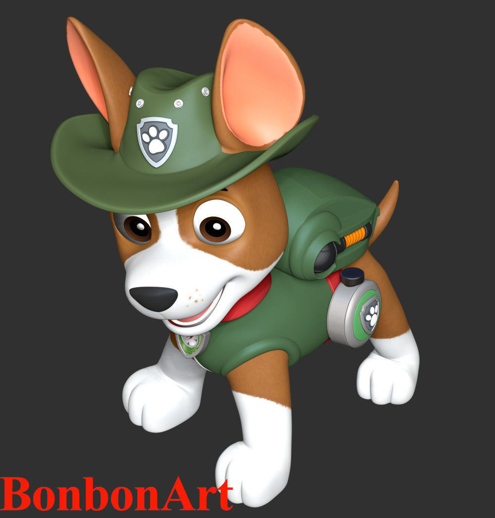 Tracker PAW Patrol 3D print model_4
