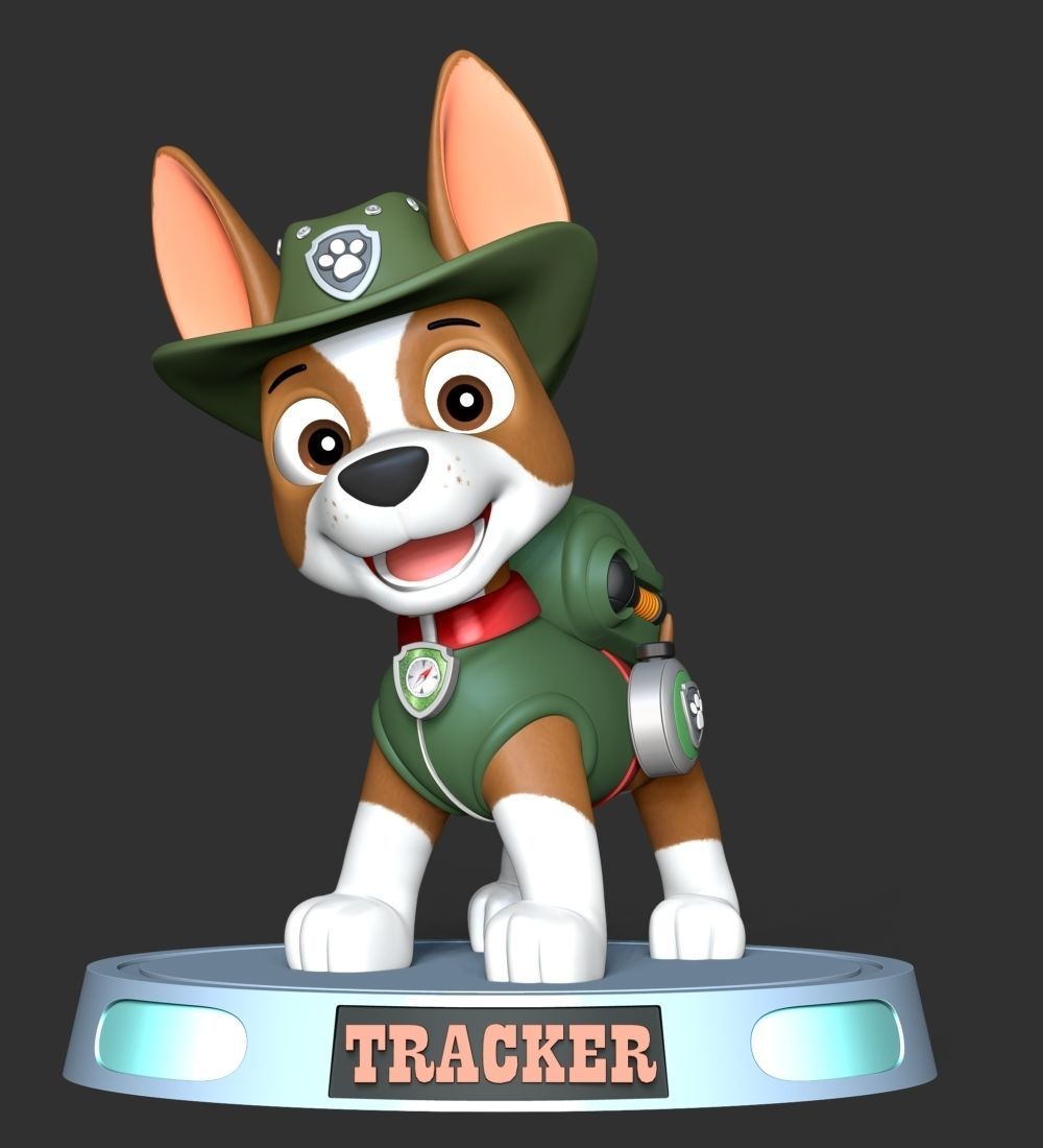 Tracker PAW Patrol 3D print model_19