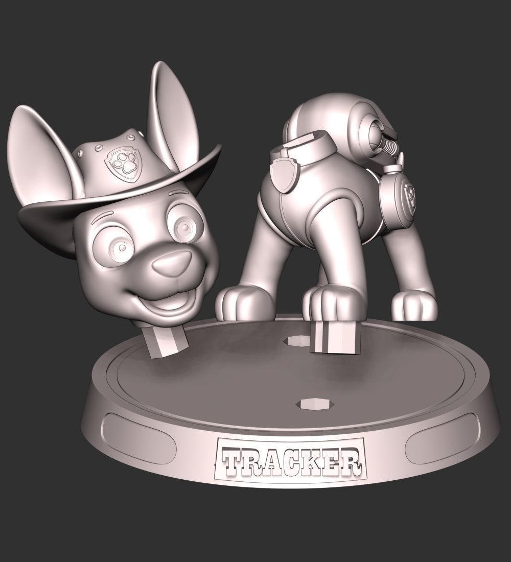 Tracker PAW Patrol 3D print model_26