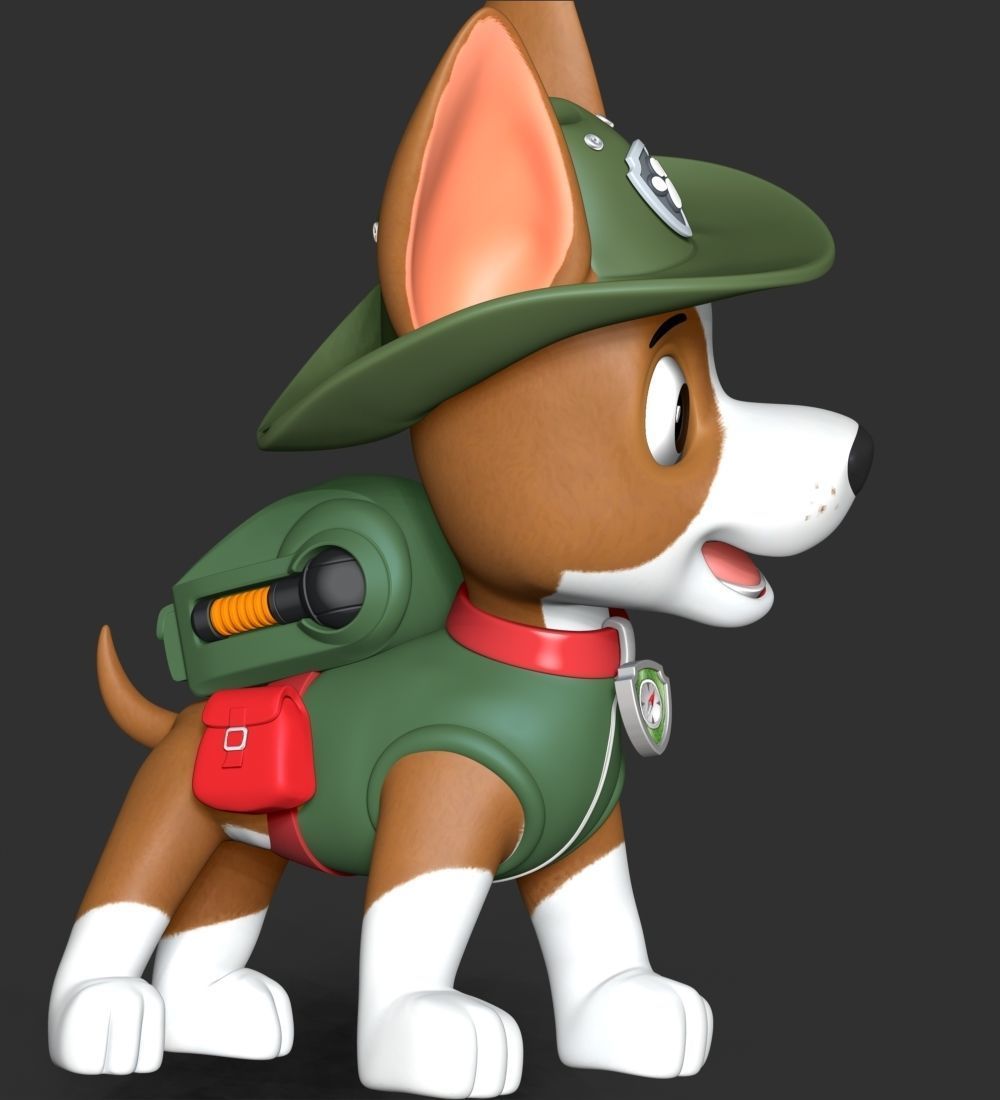 Tracker PAW Patrol 3D print model_17