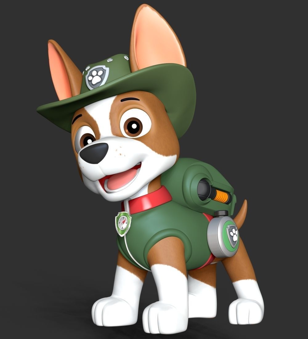 Tracker PAW Patrol 3D print model_13