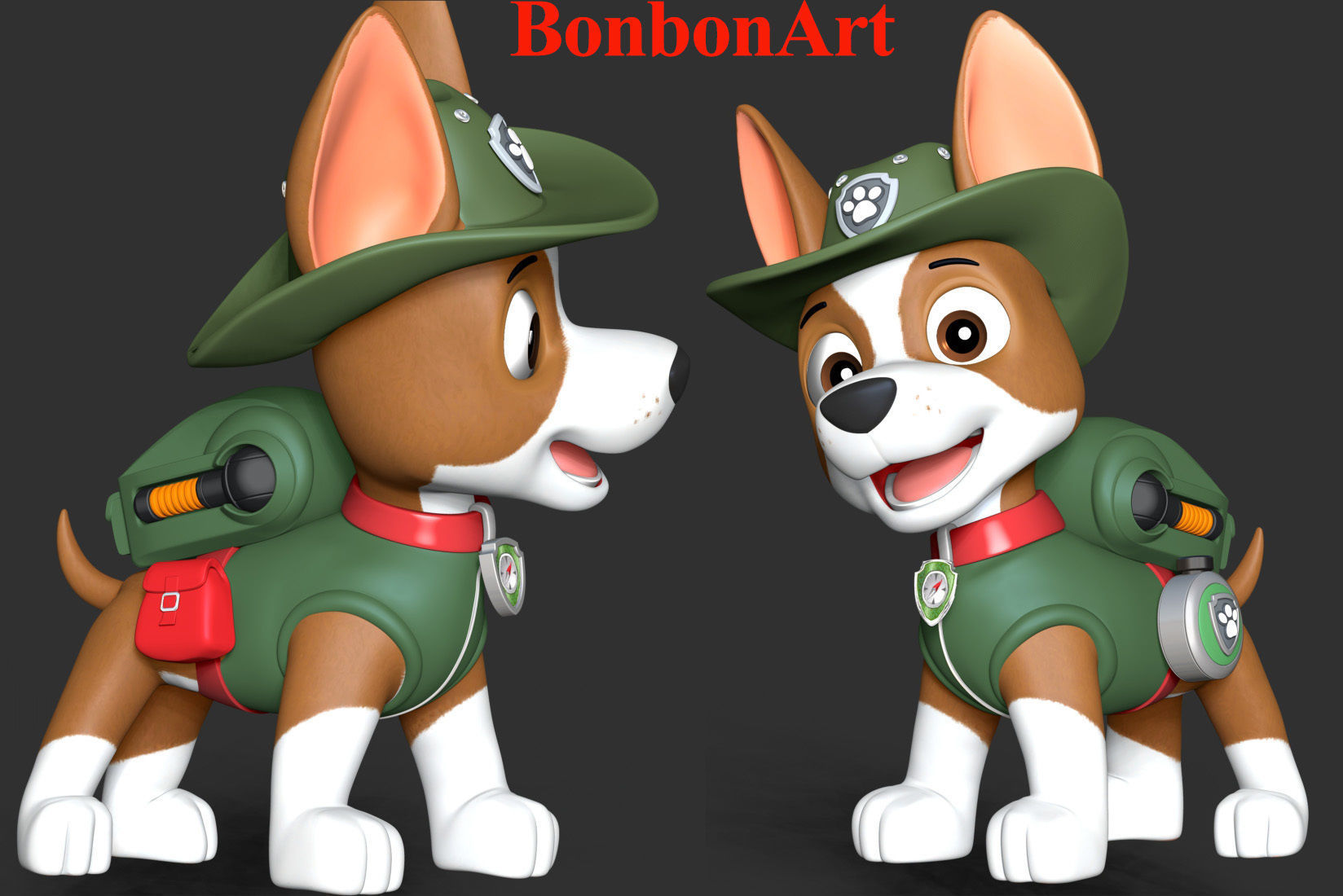 Tracker PAW Patrol 3D print model_2