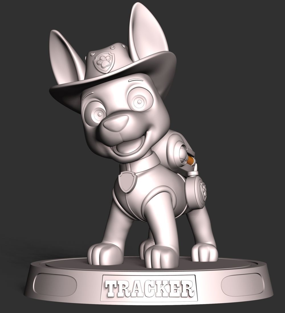 Tracker PAW Patrol 3D print model_21