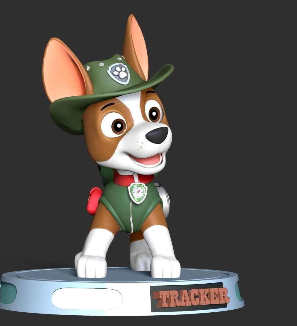 Tracker PAW Patrol 3D print model_9