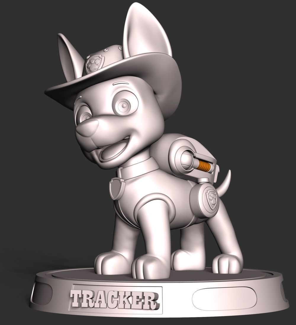 Tracker PAW Patrol 3D print model_23
