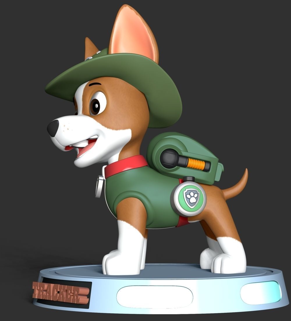 Tracker PAW Patrol 3D print model_12