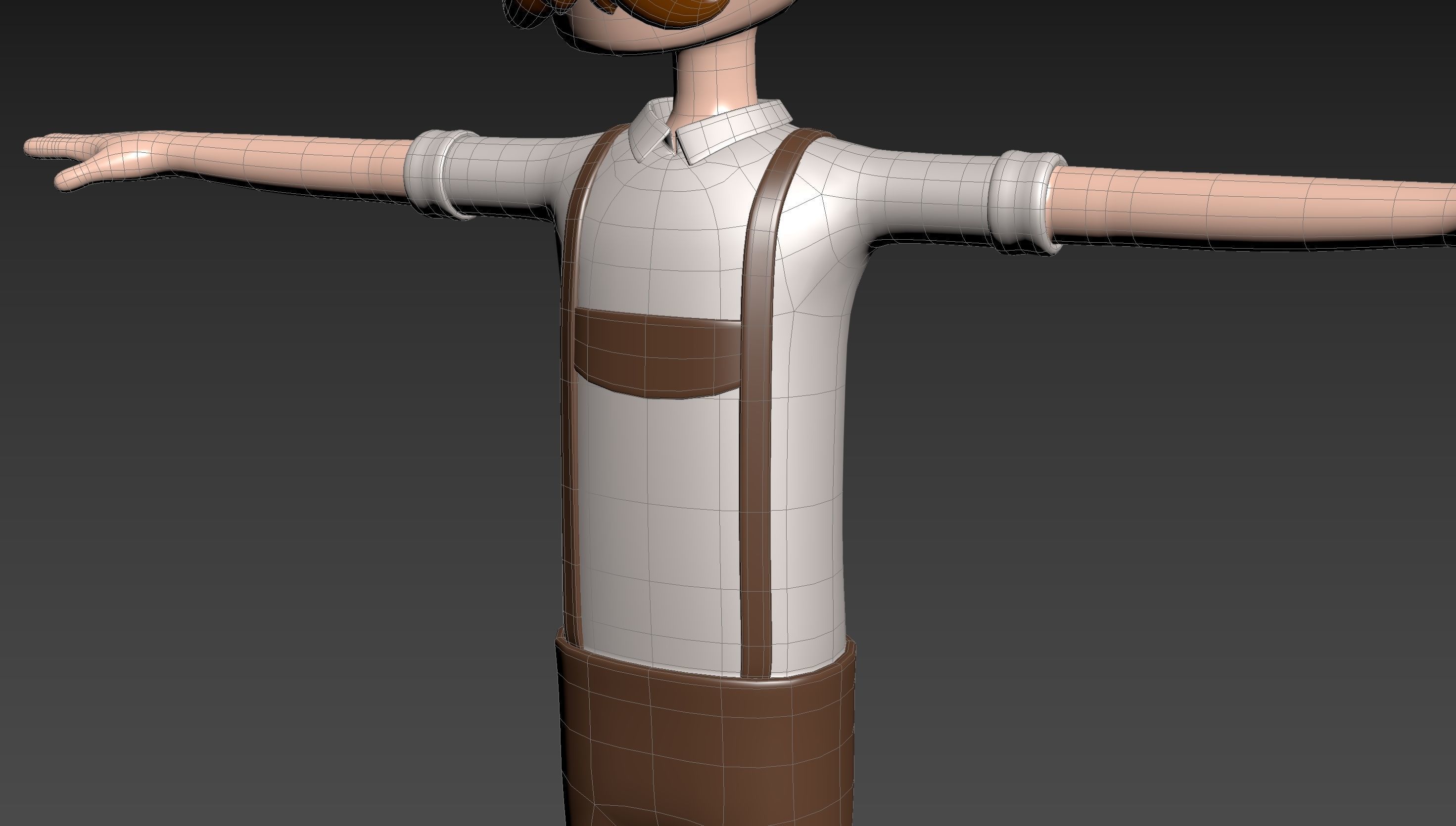 CartoonMan046 Oktoberfest Man 3D model_28