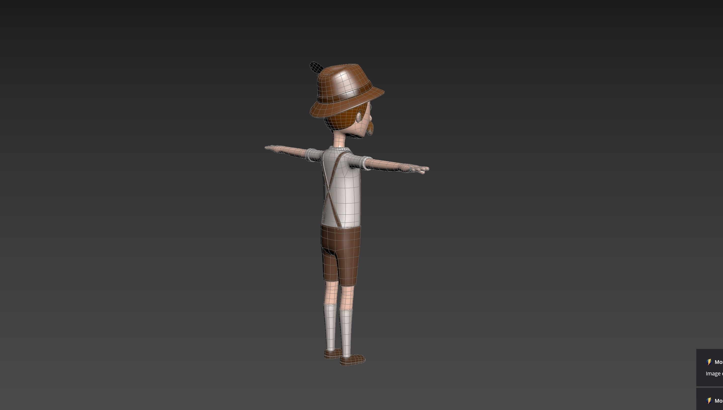CartoonMan046 Oktoberfest Man 3D model_19