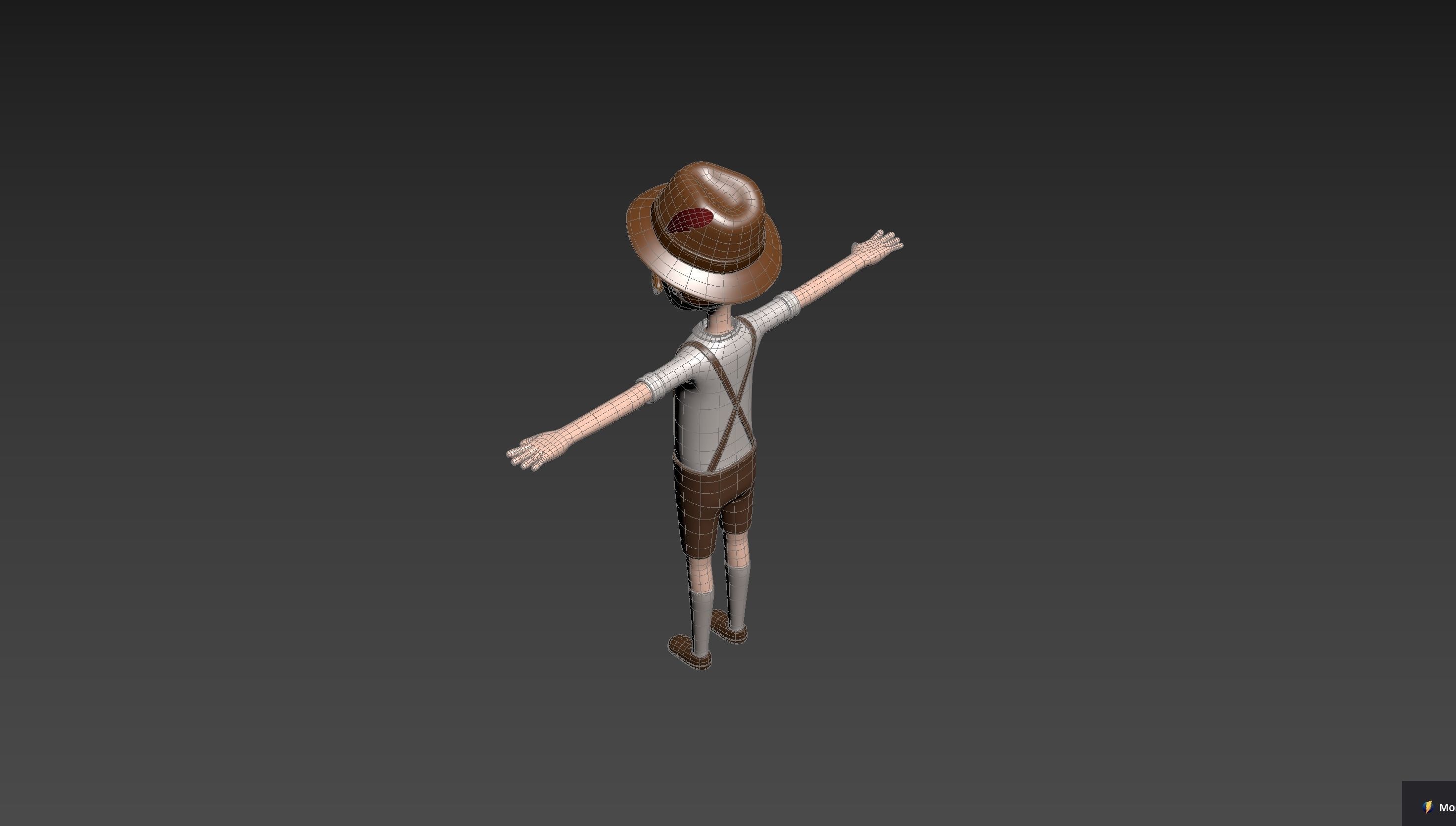 CartoonMan046 Oktoberfest Man 3D model_23