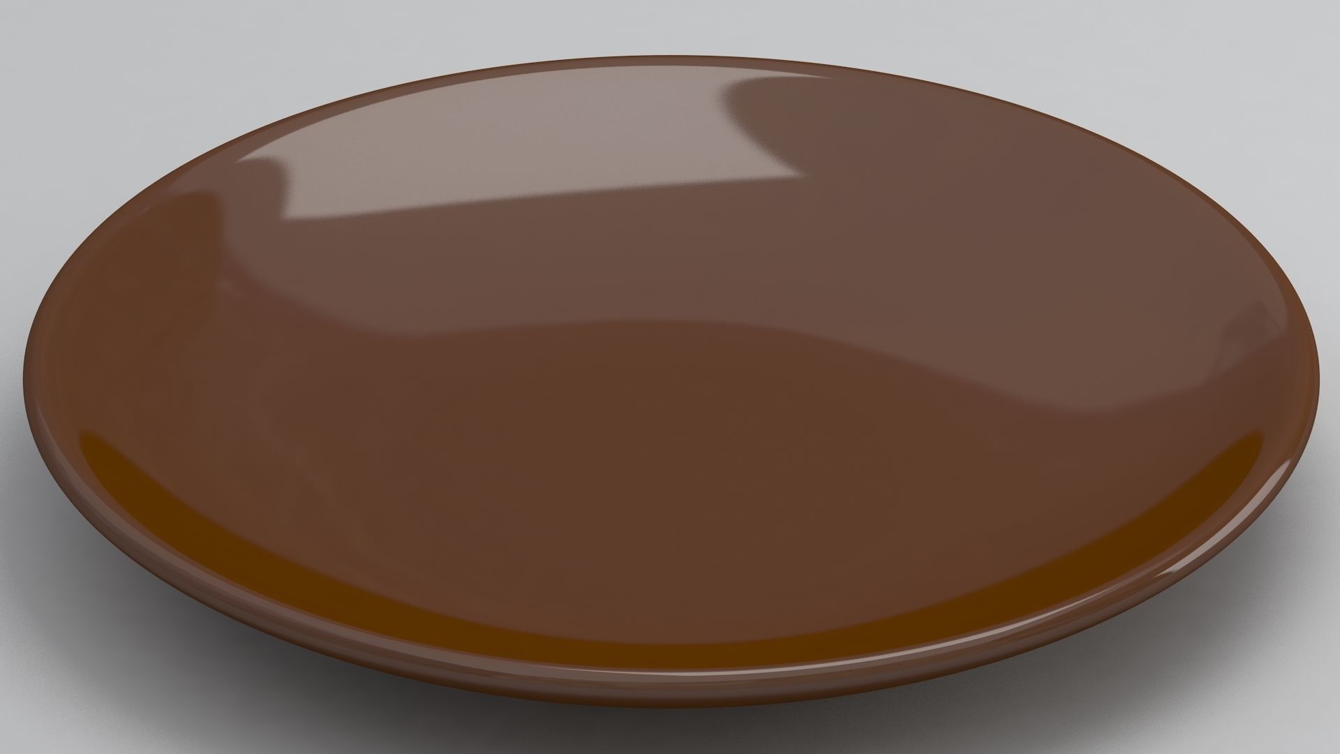 Coffee Cup brown 3D model_4