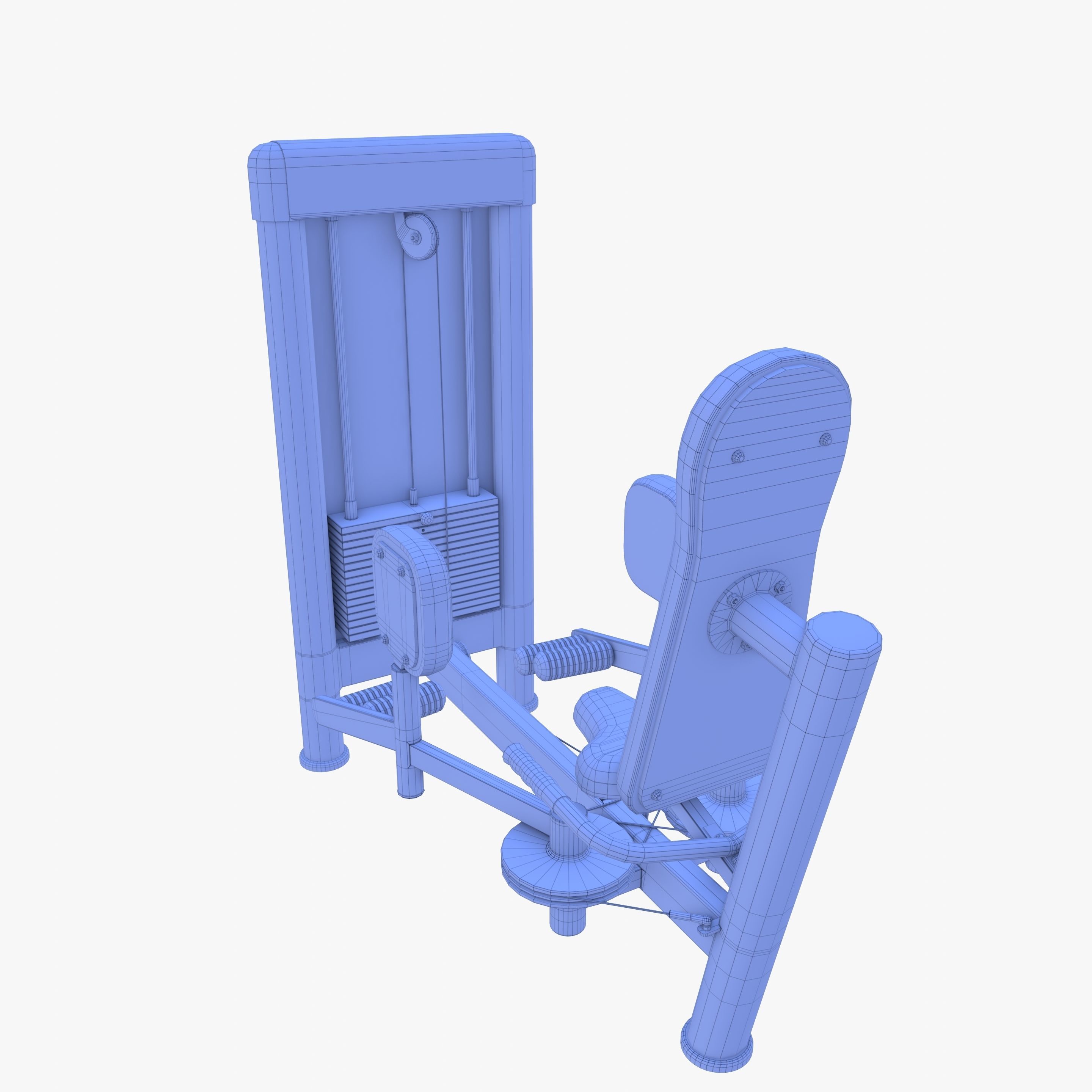 Abductor machine 3D model_10