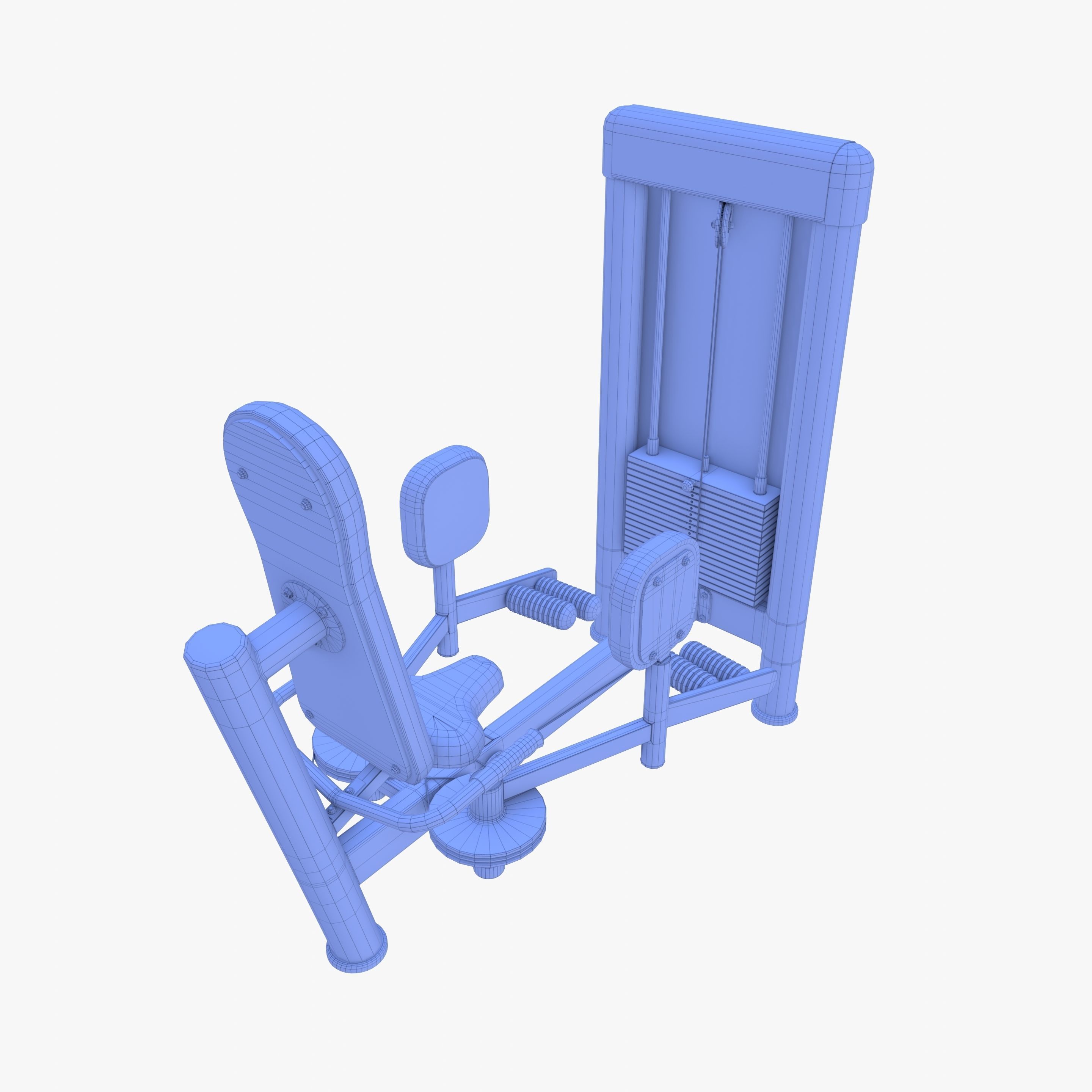 Abductor machine 3D model_12