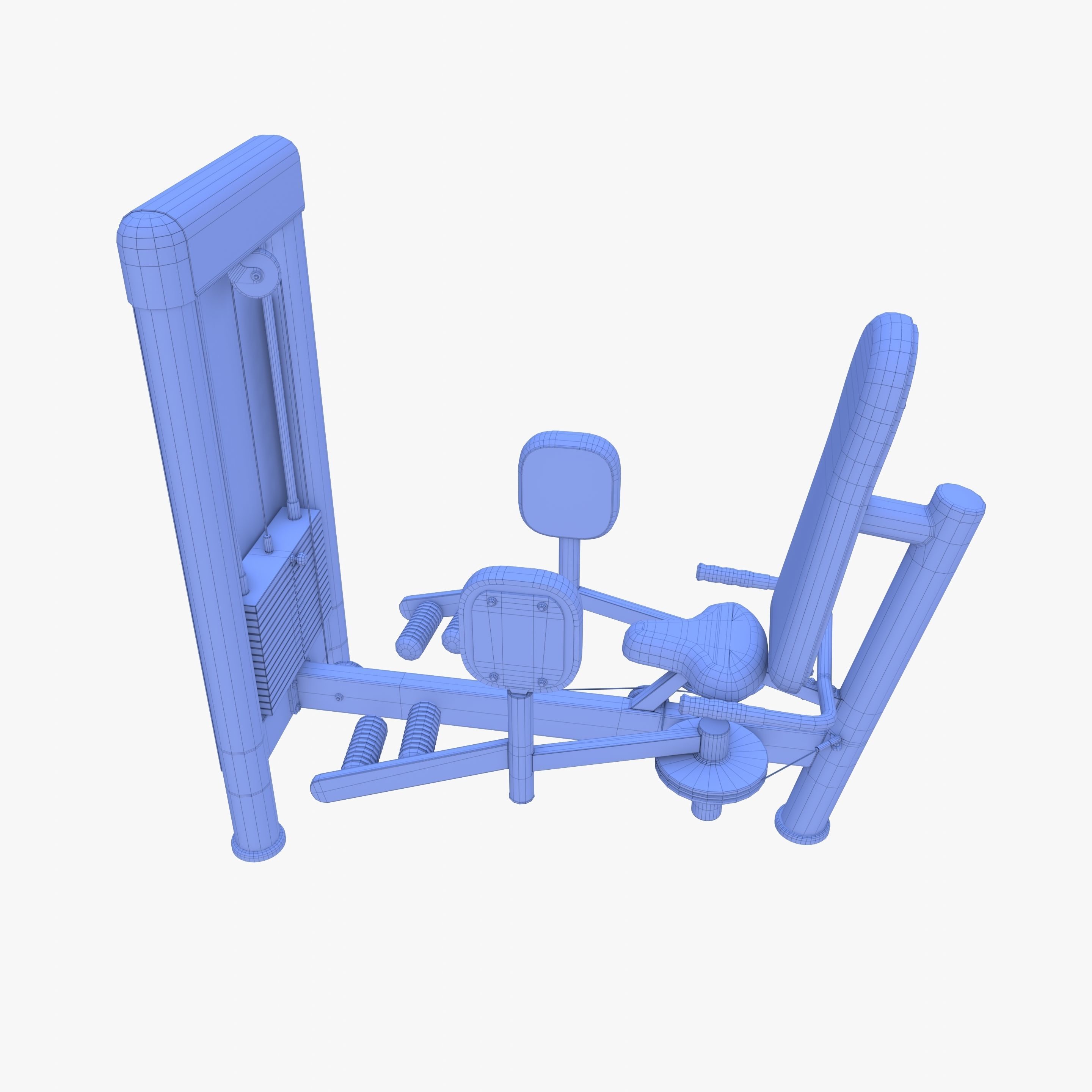 Abductor machine 3D model_13