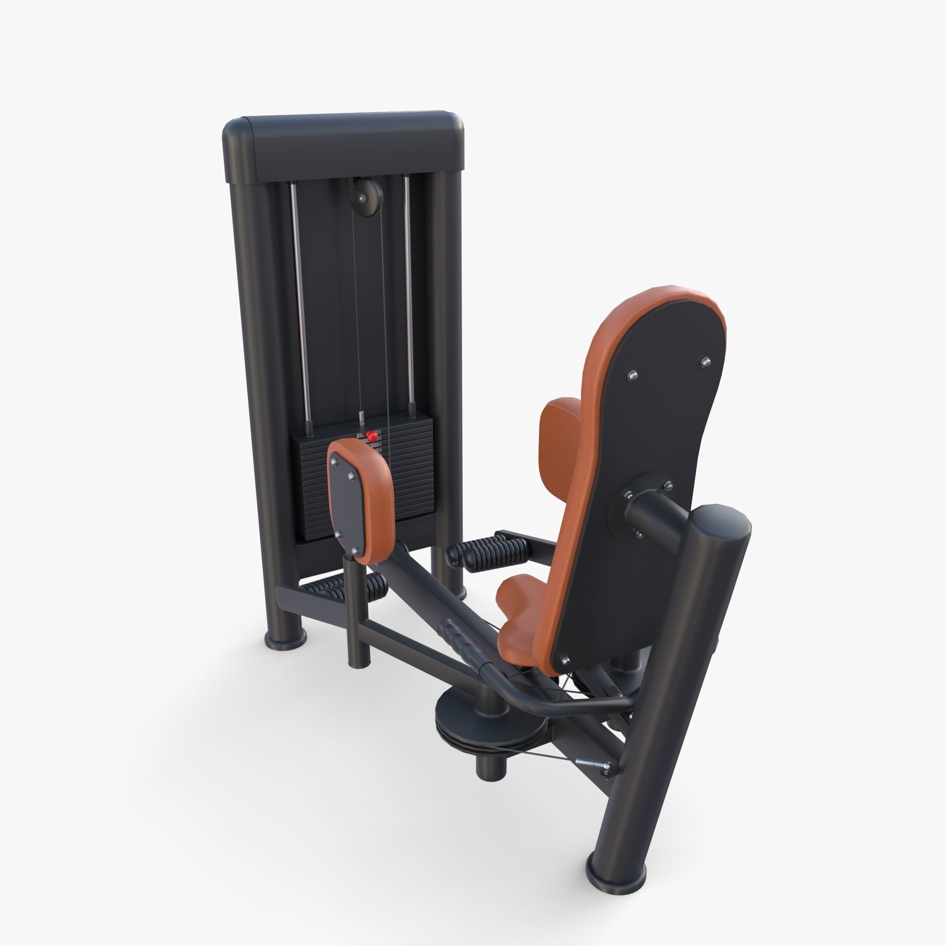 Abductor machine 3D model_1