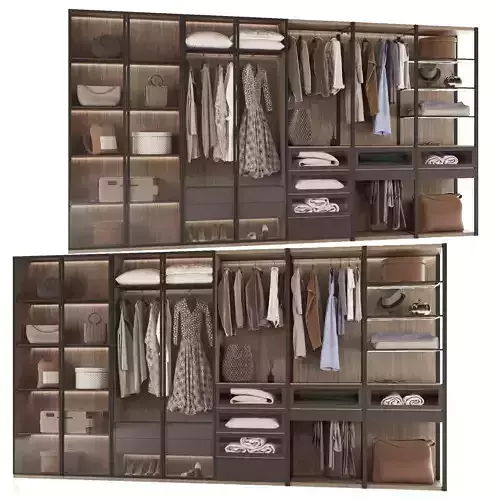 Wardrobe and filling