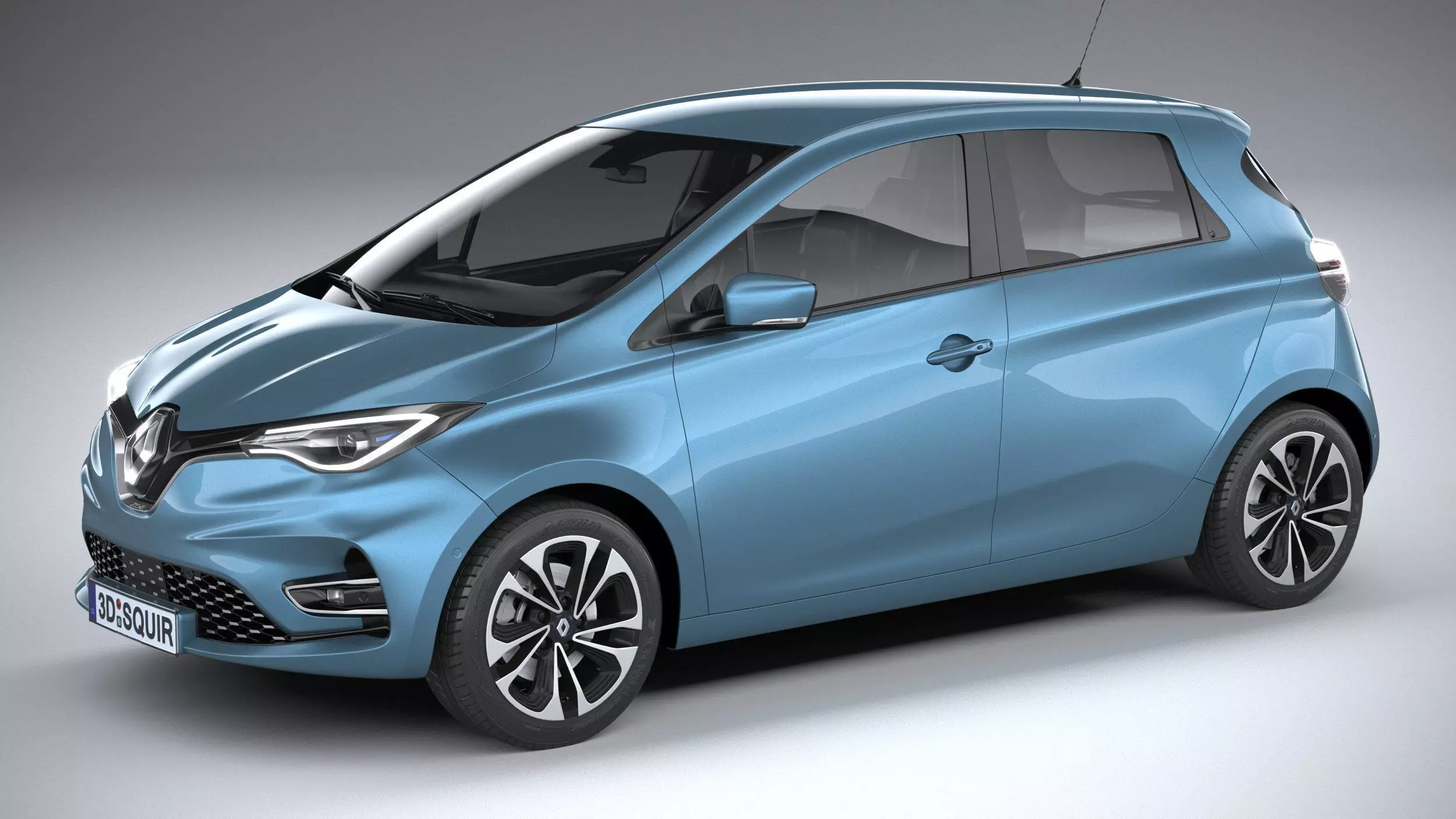 Renault Zoe 2020 3D model