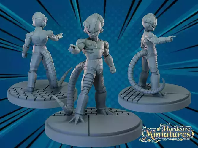 MARVEL CRISIS PROTOCOL MECHA FRIEZA PRESUPPORTED INCLUDED