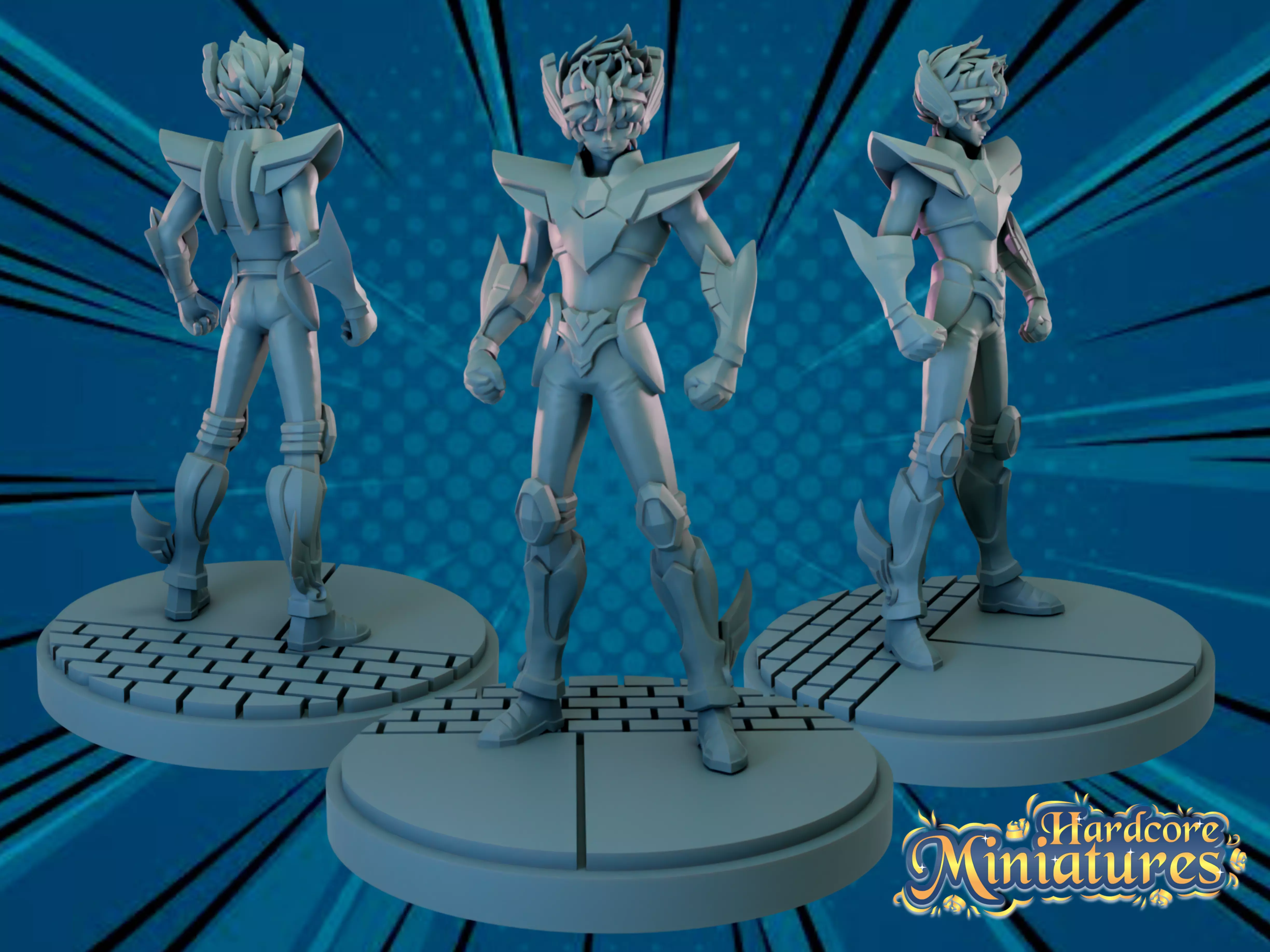 MARVEL CRISIS PROTOCOL PEGASUS PRESUPPORTED INCLUDED 3D print model_0